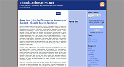 Desktop Screenshot of ebook.achmatim.net