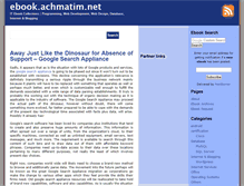 Tablet Screenshot of ebook.achmatim.net